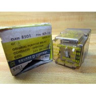 Square D 8501-KP12 Relay 8501KP12 Coil-24V