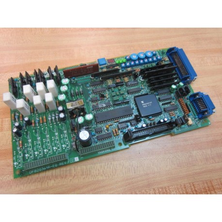 Yaskawa Electric CACR-SRCA Servo Board CACRSRCA DF8203416-F0 Rev F03 - Used