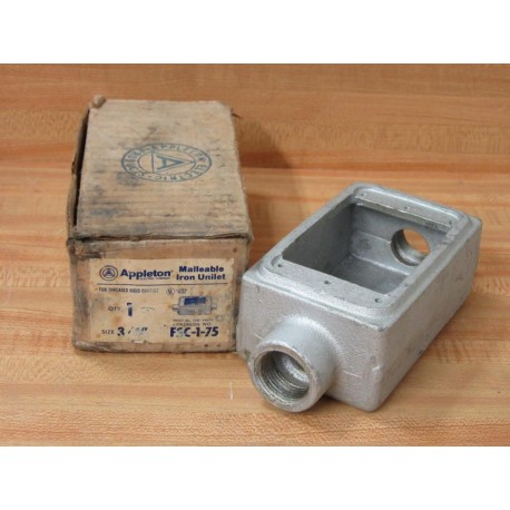 Appleton FSC-1-75 34" Cast Device Box FSC175