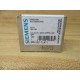 Siemens 3RH1921-1LA11 Aux. Contact 3RH19211LA11