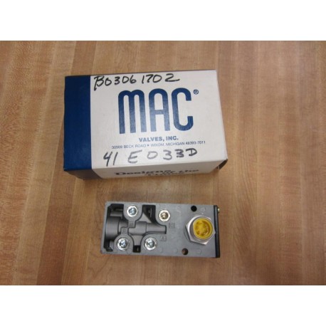 Mac Valves 82A-0A-BCA Valve Base 82A0ABCA