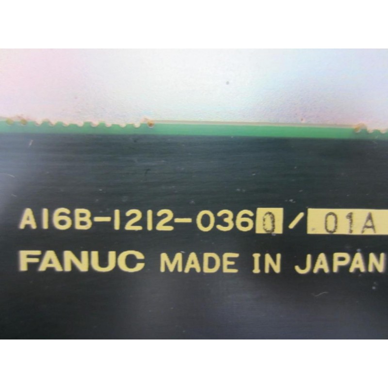 Fanuc A16B-1212-0360 RG2 Control Backplane PCB A16B-1212-036001A