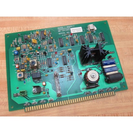 DemagBarrett 80-16412R2 Transceiver Board DF65050449 - Used