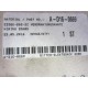 Barmag ED366B Wiring Board   Y2-25-142Z WPanel Mount & Hardware - Used