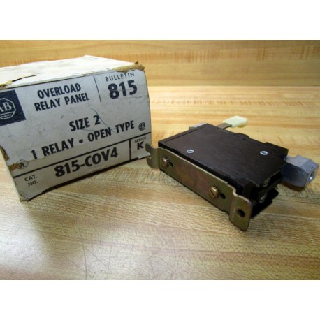 Allen Bradley 815-COV4 Overload Relay 815-C0V4