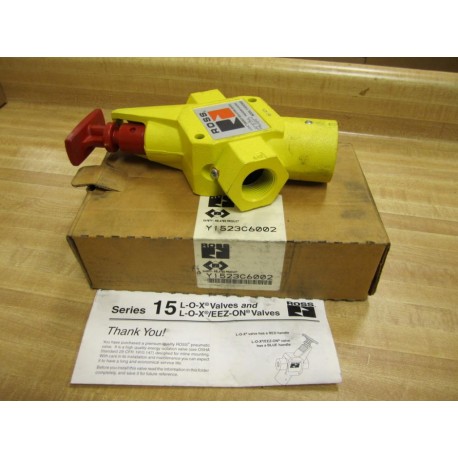 Ross Y1523C6002 LOX Lockout Valve Alt  1523C6002