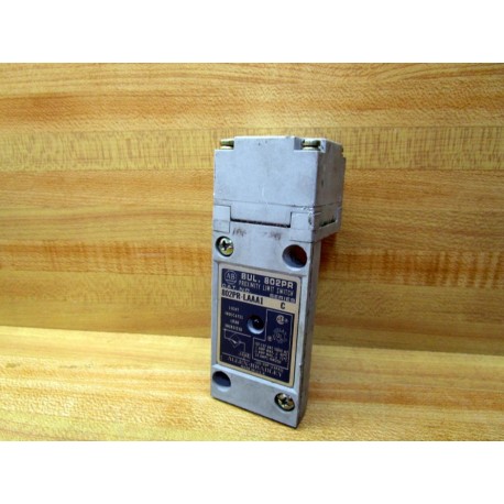 Allen Bradley 802PR-LAAA1 Limit Switch 802PRLAAA1 wo Receptacle - Used