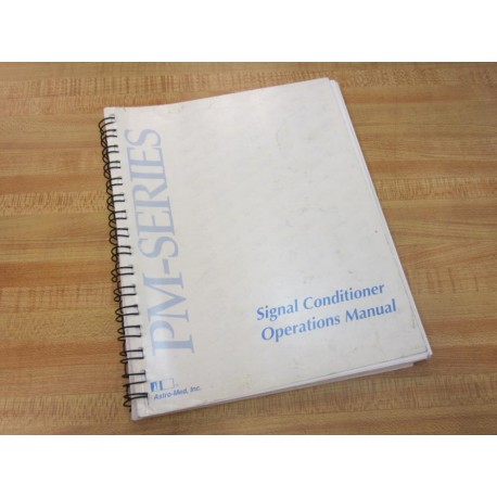 Astro-Med 22834-000 Signal Conditioner Operations Manual 22834000 - Used