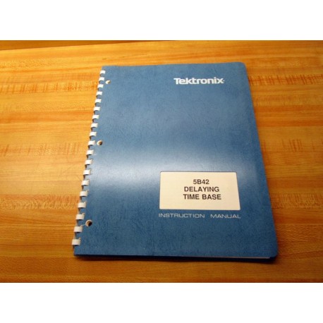 Tektronix 070-1447-00 Instruction Manual  5B42 - Used