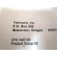 Tektronix 070-1447-00 Instruction Manual  5B42 - Used
