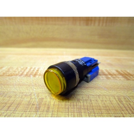 TH F88106 Pushbutton Switch Yellow Lens - New No Box