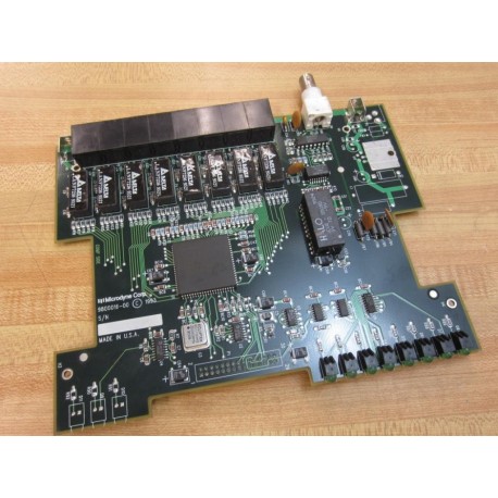 Microdyne 9800016-01 Circuit Board 9800016-00 - Used