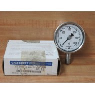 Ashcroft 63 1008 S 02L XCYLM 300 Industrial Duralife Gauge 2F191