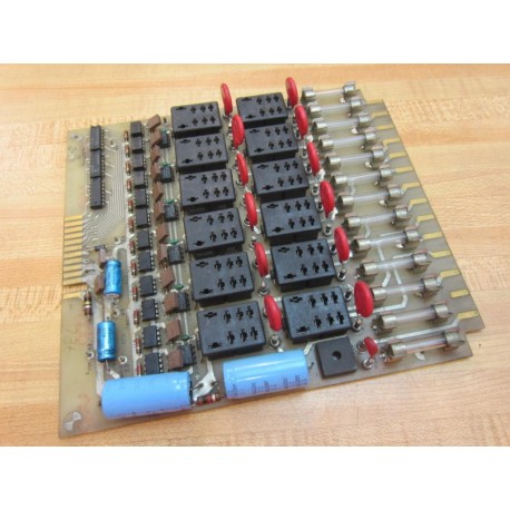Landis Tool A106982-B Relay Output Module Bd A106982B WO Relays - Used