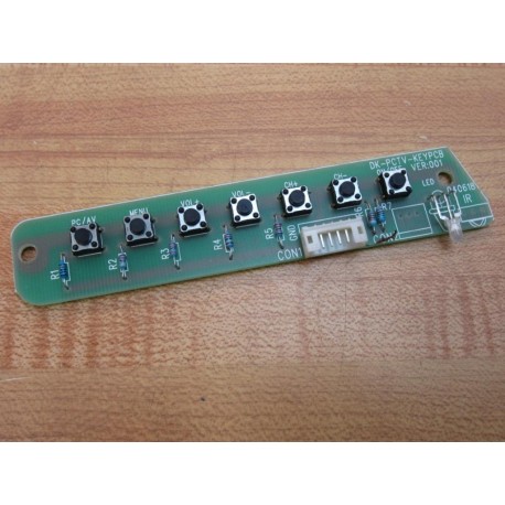 DK-PCTV-KEYPCB Key Board DKPCTVKEYPCB - Used