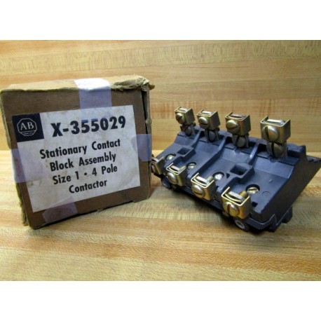 Allen Bradley X-355029 Contact Block X355029 Block Only