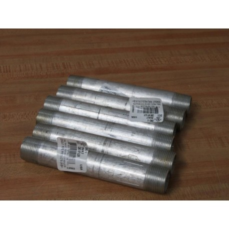 Conduit Pipe Products 3VA7 Conduit NIP Aluminum E32003 (Pack of 6) - New No Box