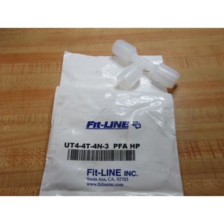 Fit-Line UT4-4T-4N-3 Union Tee TightFlare Branch UT44T4N3