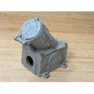 Russell & Stoll 3123W Receptacle wConduit Box - Used