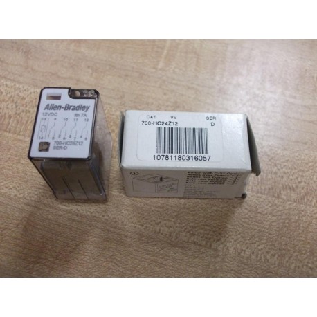 Allen Bradley 700-HC24Z12 Relay 700HC24Z12 30VDC 5AMP