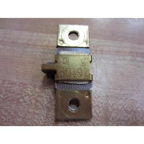 Square D B0.92 Overload Relay Heater Element  B092 - New No Box