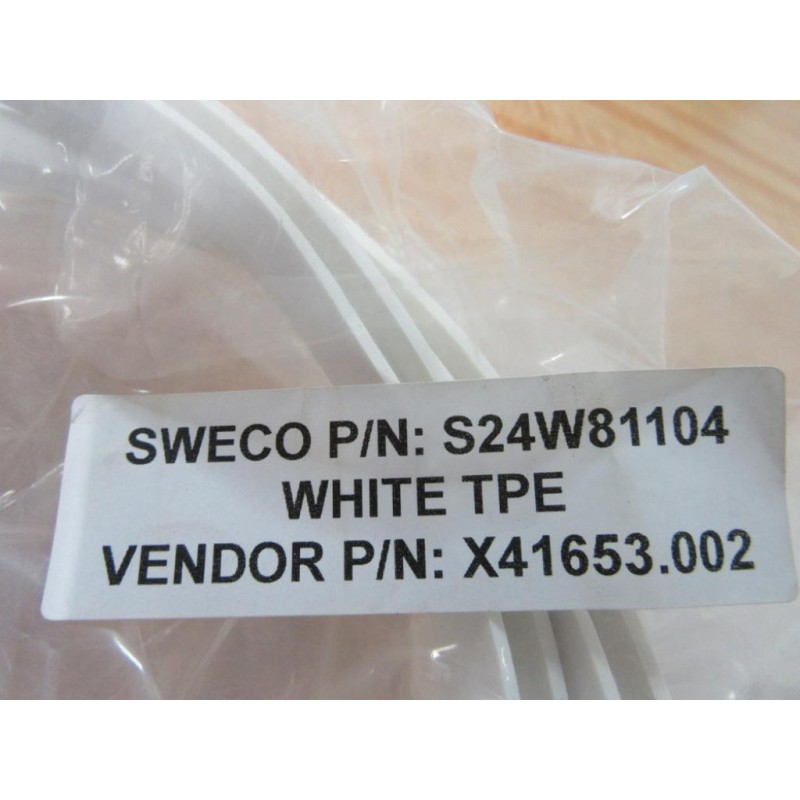 Sweco S24W81104 Separator Screen Gasket Seal X41653.002 