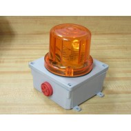 RMK4-212W2W Strobe Light wJunction Box E989PPJ - Used