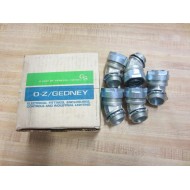 O-ZGedney 4Q-4100 1" 45° Liquidtight Connector 4Q4100 (Pack of 5)