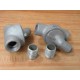 Crouse-Hinds EZS36 1" Hub Sealing Fitting WNipple (Pack of 2) - New No Box