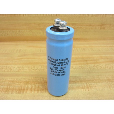 Cornell Dubilier DCMX323U040AC2B Capacitor - New No Box