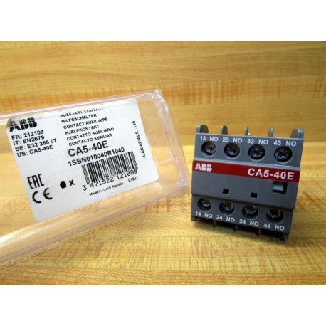 ABB CA5-40E Contact Block CA540E