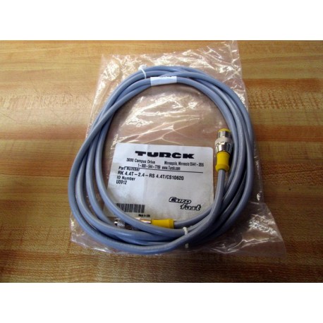 Turck RK 4.4T-2.4-RS 4.4TCS10620 Cable U0912