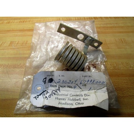 Harvey Hubbell 67998-002 Resistor 67998002