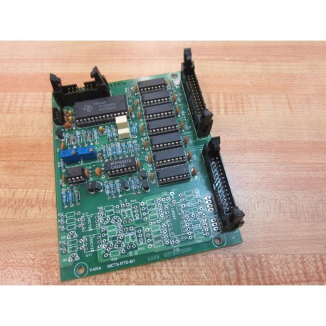 Kana MCTS-RTD-M1 Circuit Board MCTSRTDM1 - Used