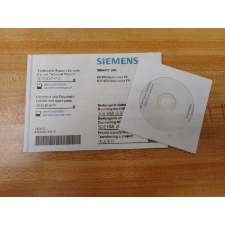 Siemens A5E03531454-01 Simatic HMI A5E0353145401 - New No Box