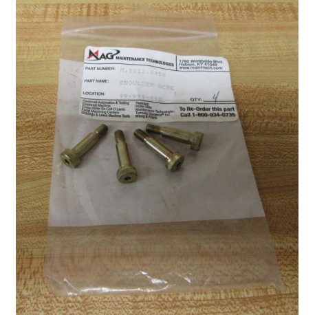 MAG M.1013.8458 Shoulder Screw M10138458 (Pack of 4)
