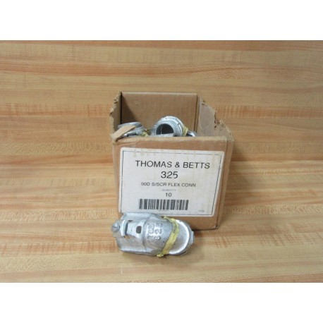 Thomas & Betts 325 34" 90° Tite-Bite Cable Connecteor (Pack of 10)