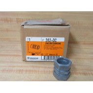 Bridgeport 262-DC 1" Zinc EMT Coupling 262DC (Pack of 9)