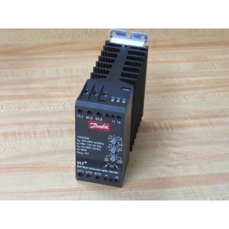 Danfoss 175G4005 Soft Start Controller MCD 100-007 - Used