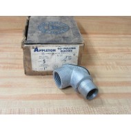 Appleton MFL-100 1" 90° Pulling Elbow MFL100 (Pack of 5)