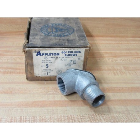 Appleton MFL-100 1" 90° Pulling Elbow MFL100 (Pack of 5)