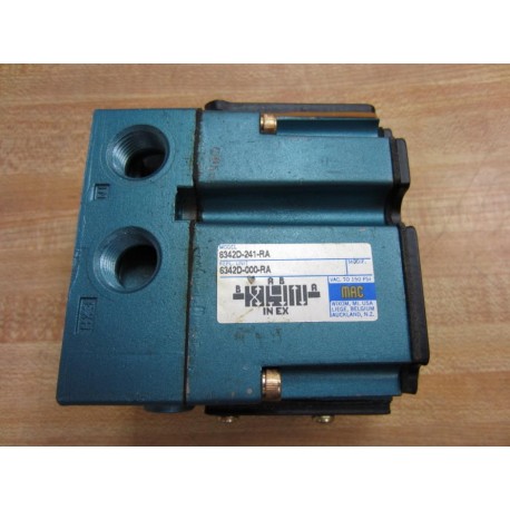 Mac Valves 6342D-241-RA 6342D241RA Air Pilot Valve