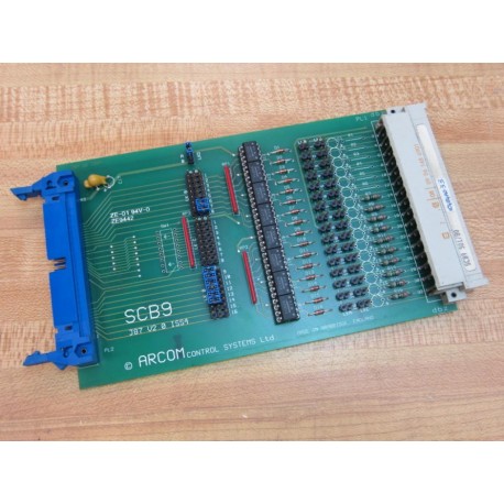 Arcom SCB9 Opto Isolator Board J87 V2.0  ISS4 - Used