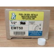 Arlington EMT50 12" Push-On Insulated Bushing (Pack of 183)