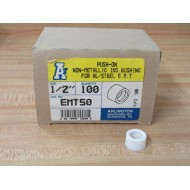 Arlington EMT50 12" Push-On Insulated Bushing (Pack of 100)