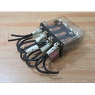 Matsushita HG4-DC24V Double Relay AP6242 WWire Leads - Used
