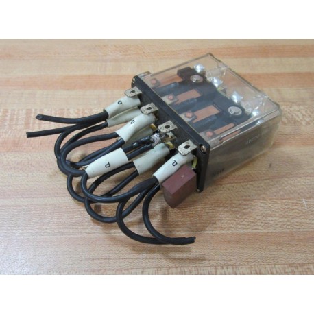 Matsushita HG4-DC24V Double Relay AP6242 WWire Leads - Used