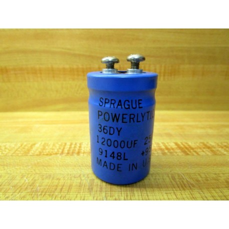 Sprauge 36DY1200UF Capacitor - Used