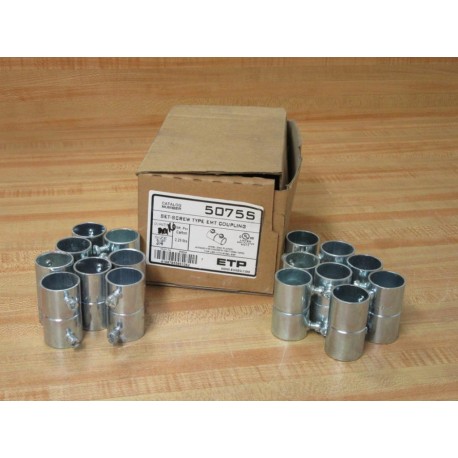 ETP 50755 Set-Screw EMT Coupling (Pack of 16)