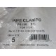 Unistrut P1114 1-14" Clamp Pipe Channel Hanger 10 Pair